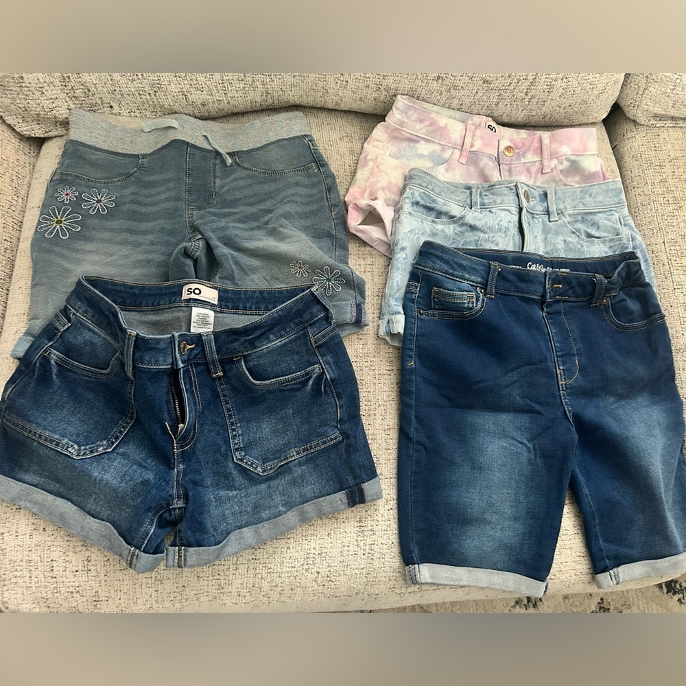 Lot of girls size 14 shorts NWOT